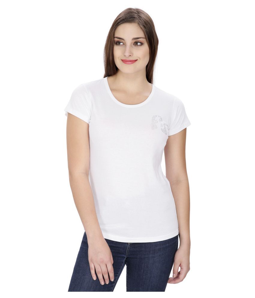 Buy Ngt Multi Color Cotton Lycra Tees Online At Best Prices In India Snapdeal 5776