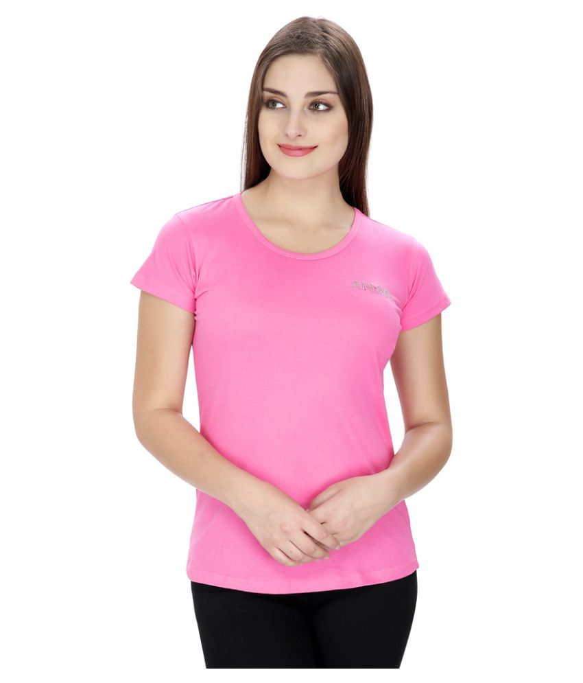 Buy Ngt Multi Color Cotton Lycra Tees Online At Best Prices In India Snapdeal 3498