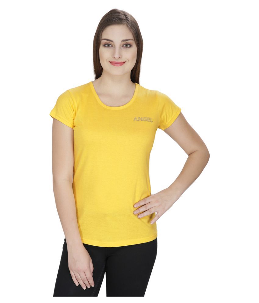 Buy Ngt Multi Color Cotton Lycra Tees Online At Best Prices In India Snapdeal 8260