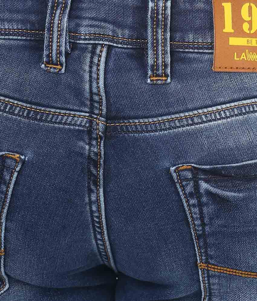 Lawman Pg3 Indigo Patented Vertebrae Slim Fit Jeans - Buy Lawman Pg3 ...