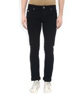 LAWMAN pg3 Black Slim Fit Basics Jeans