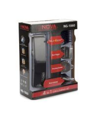 NOVA Personal Groming Kit NG 1060 Multigrooming Kit ( Black )