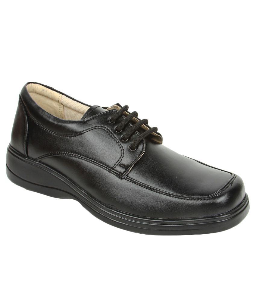     			Gliders By Liberty Black Formal Shoes