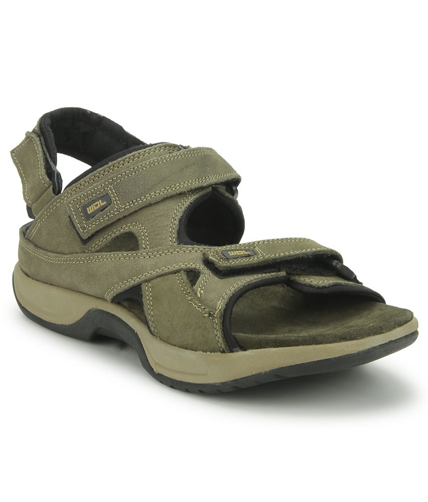 Woodland Green Sandals - Buy Woodland 