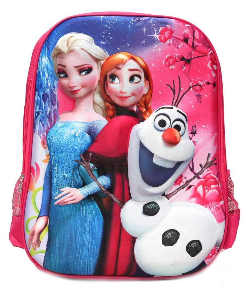 elsa and anna school bag