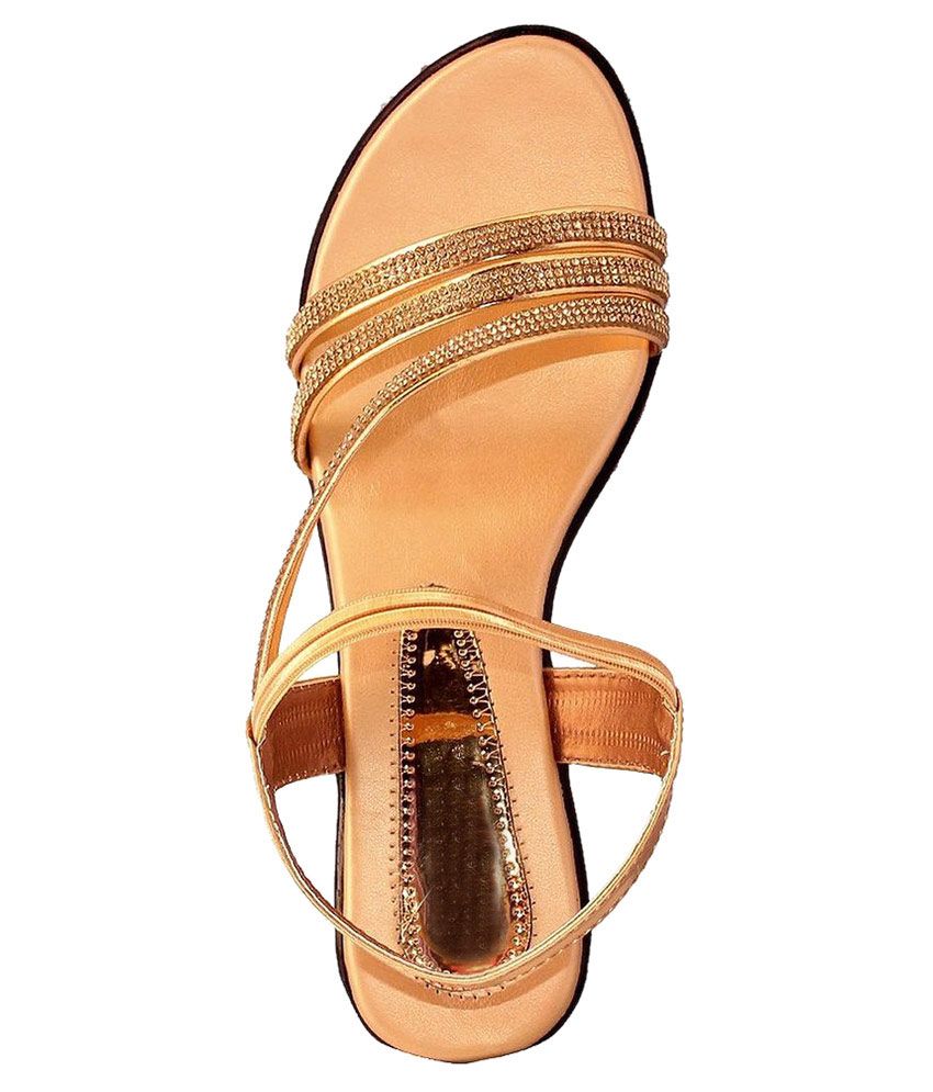 gold lace up kitten heels
