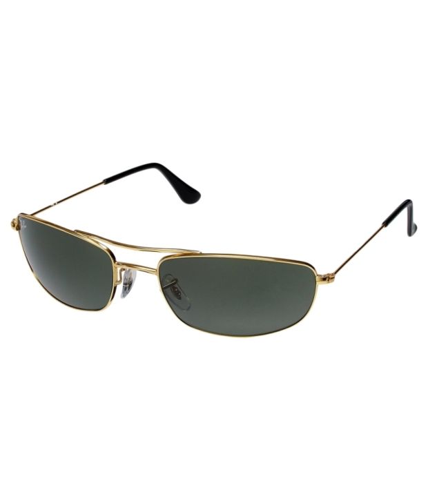 Ray-Ban Green Oval Sunglasses (RB3383 