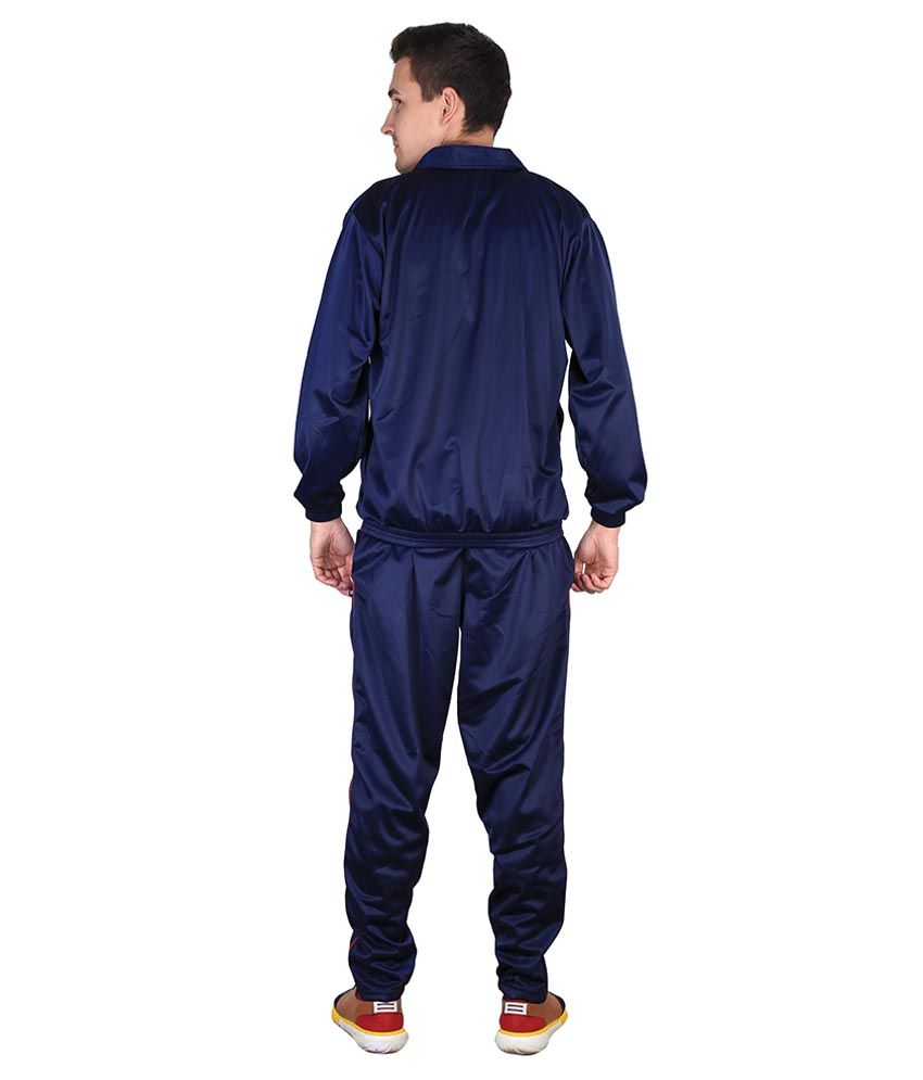 navy cotton tracksuit bottoms