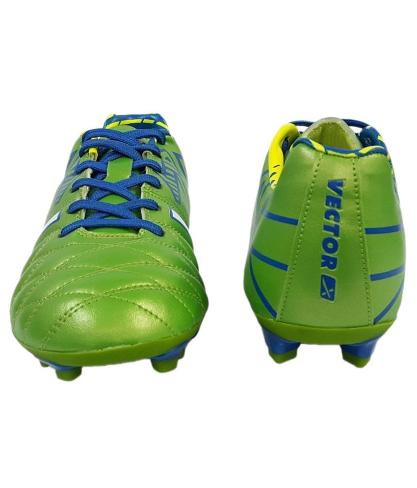 Vector X Green Football Shoes: Buy Online at Best Price on Snapdeal