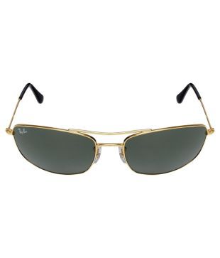 Ray-Ban Green Oval Sunglasses (RB3383 