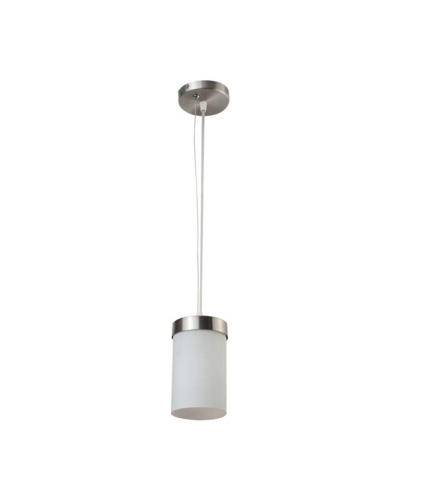 Learc Designer Lighting White Gl Metal Pendant Single Hanging Learc Designer Lighting White Gl Metal Pendant Single Hanging Light At Best