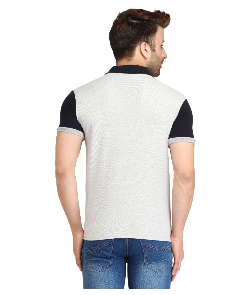 Leana White Polo T Shirt - Buy Leana White Polo T Shirt Online at Low ...