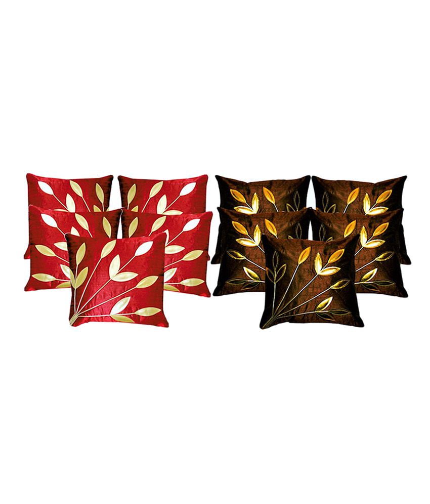     			Belive-Me Set of 10 Polyester Cushion Covers