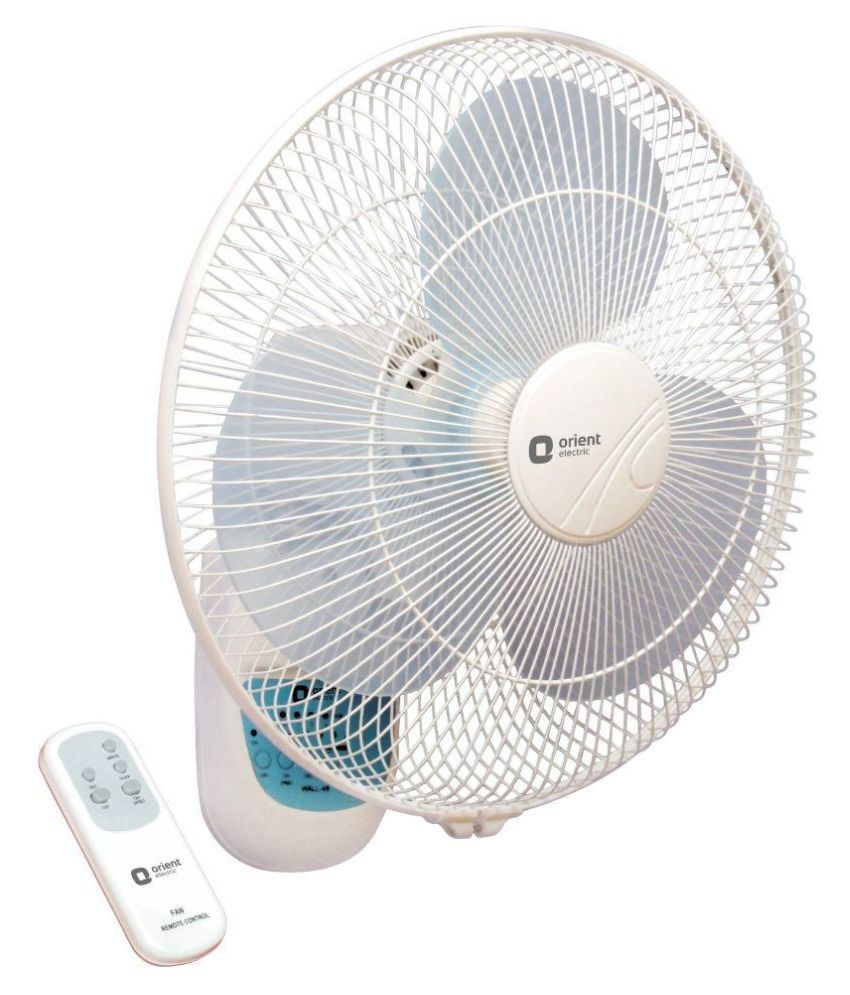 Orient 400 Wall 49 Wall Fan White Price in India - Buy Orient 400 Wall 49 Wall Fan White Online 