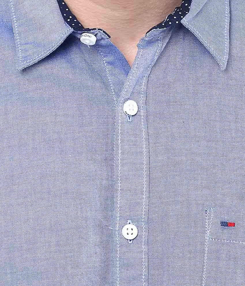 indigo nation blue shirt