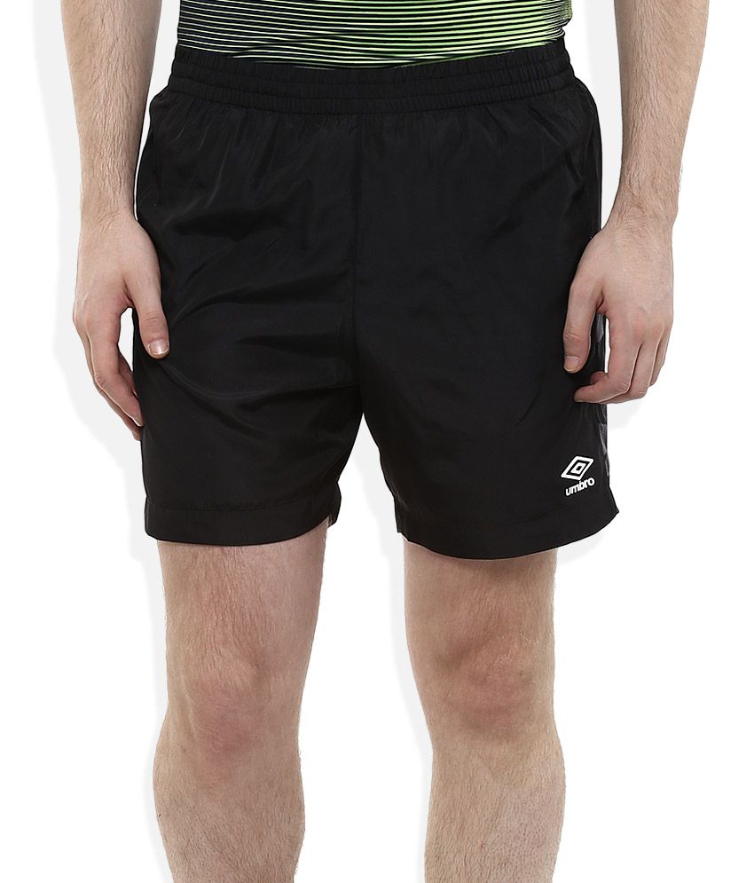 umbro shorts black