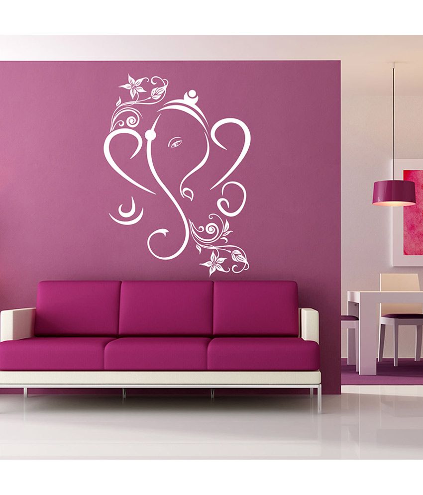 Creatick Studio Creative Ganesha Vinyl Wall Stickers Buy Creatick