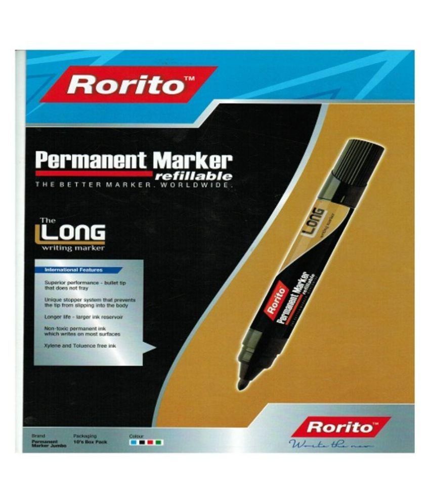 Rorito Permanent Marker Pack Of 20 Buy Online at Best Price in India