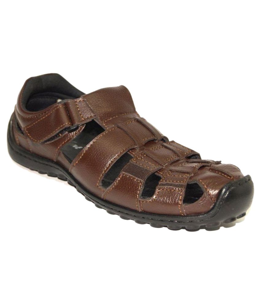 Die Cut Brown Sandals Price in India- Buy Die Cut Brown Sandals Online at Snapdeal
