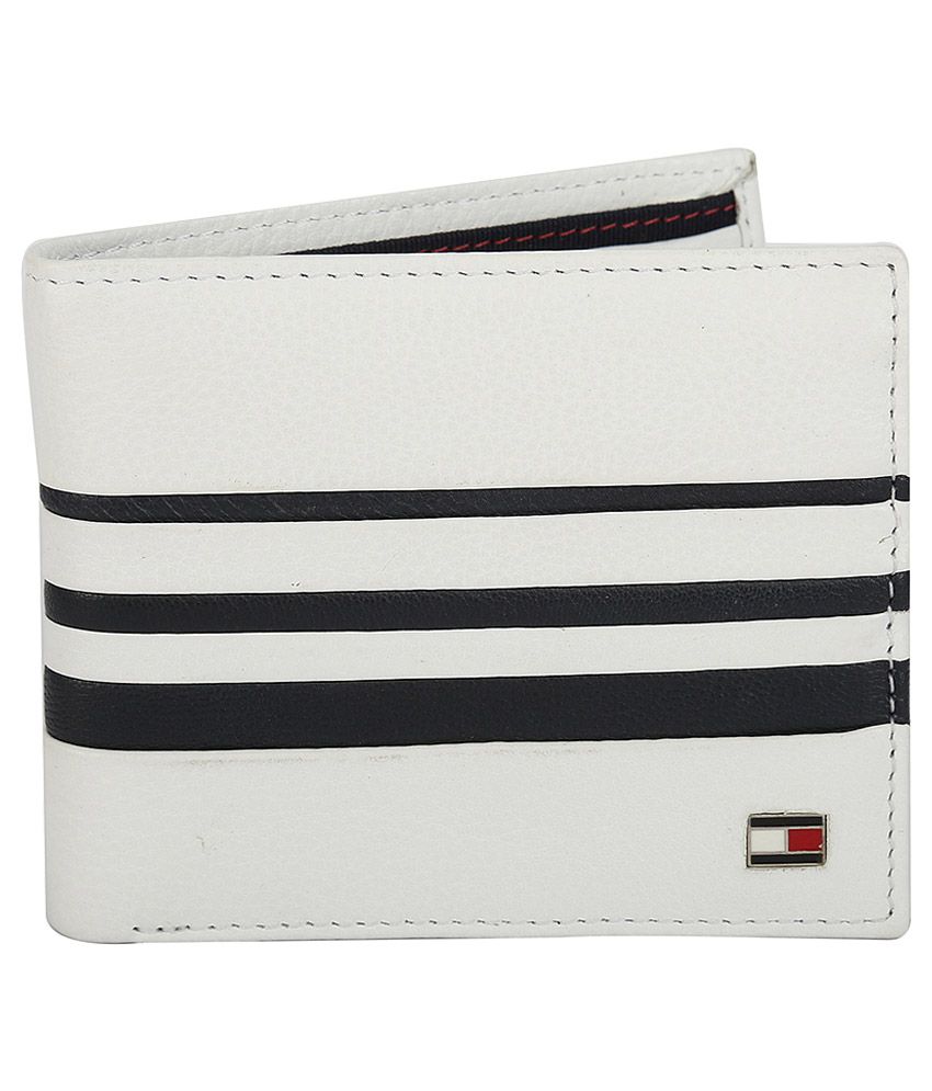 Tommy Hilfiger White Leather Men Wallet: Buy Online at Low Price in India - Snapdeal