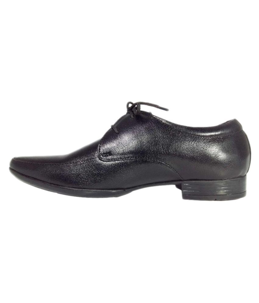 egoss black formal shoes