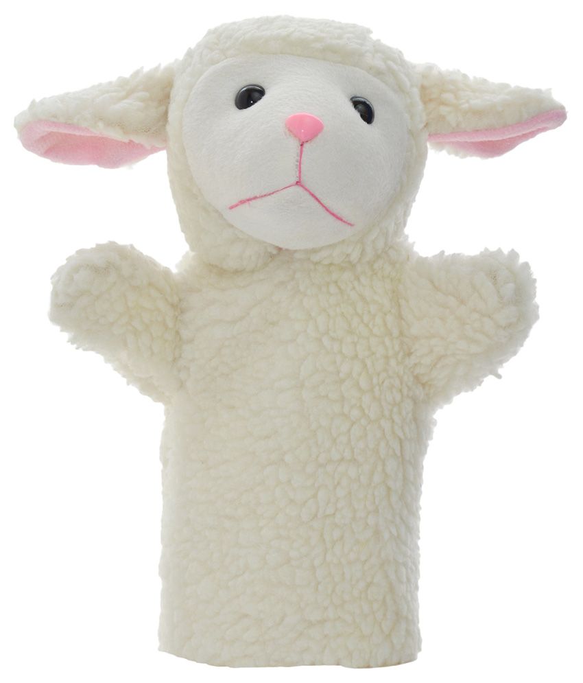 sheep hand puppet