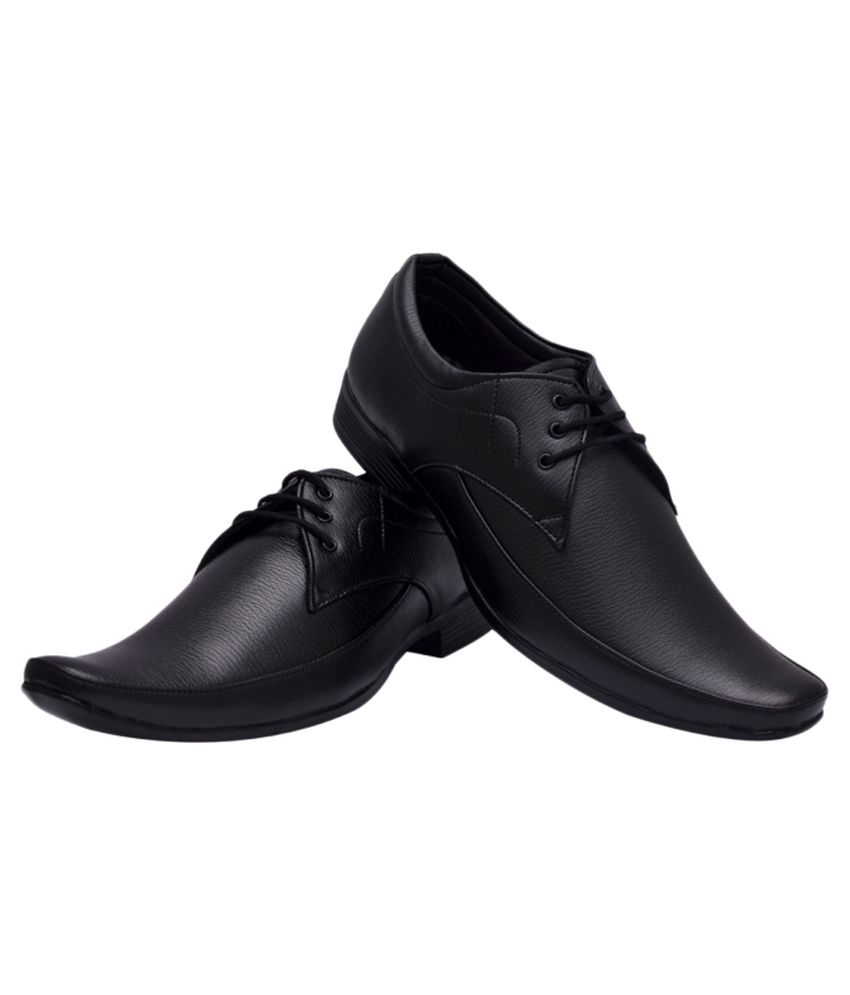 BXXY Black Formal Shoes Price in India- Buy BXXY Black Formal Shoes ...