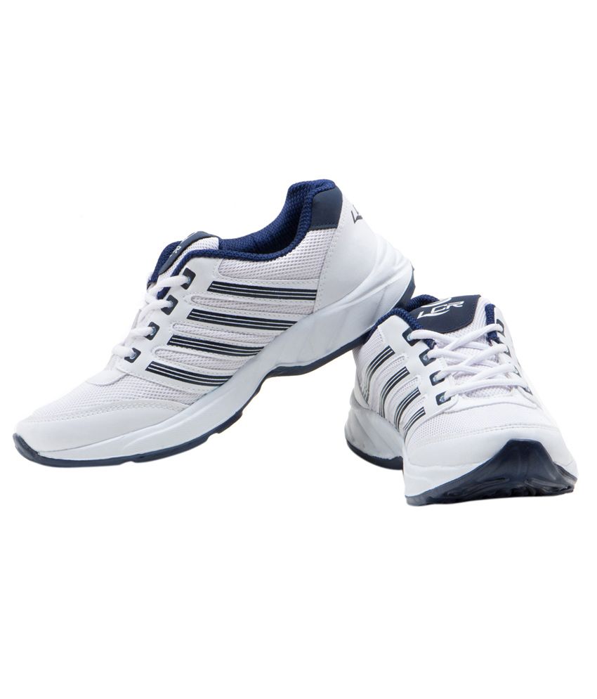 Lancer White Running Sports Shoes - Buy Lancer White Running Sports ...