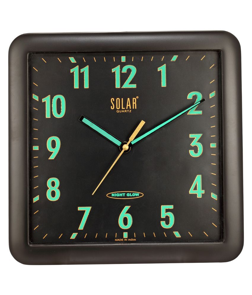 Solar Square Analog Wall Clock Solar_1671 NG 28 Buy Solar Square Analog Wall Clock Solar