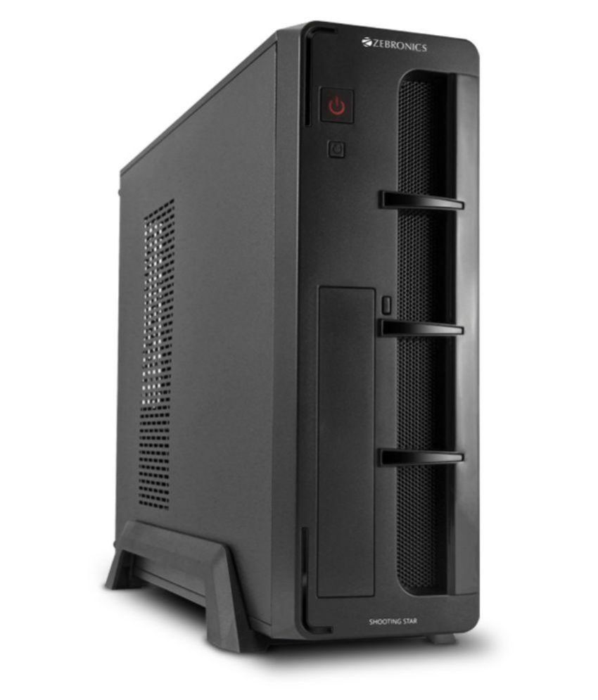 Zebronics zeb524b Black MiniTower Buy Zebronics zeb524b