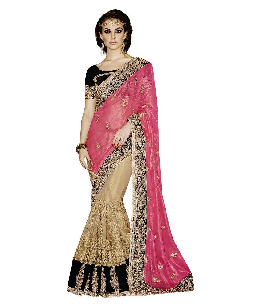 snapdeal designer sarees party wear