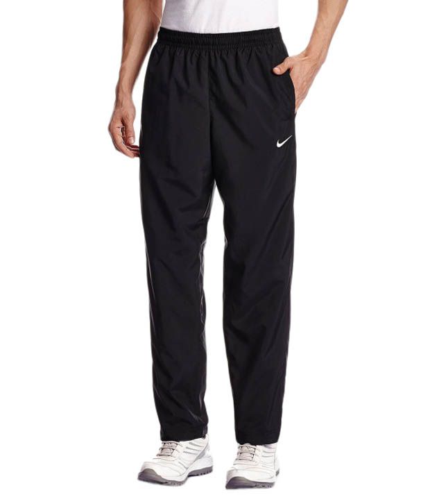 Nike Black Poleyster Track Pants for Men: Buy Online at Best Price on ...