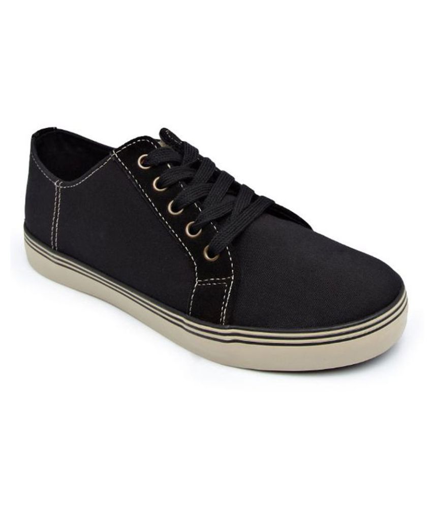 Dickies Black Canvas Shoes - Buy Dickies Black Canvas Shoes Online at ...