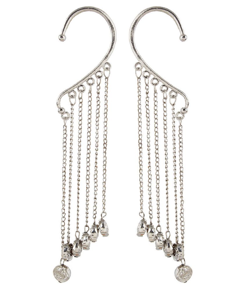 Amour Silver Hanging Earrings - Buy Amour Silver Hanging Earrings ...