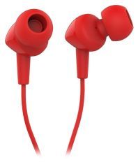 JBL C150SI In Ear Wired With Mic Earphones Red