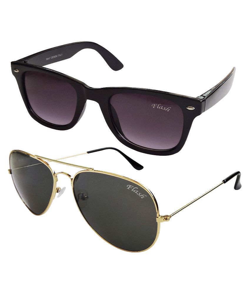 Flash Multicolor Aviator Sunglasses ( 123 ) Buy Flash Multicolor