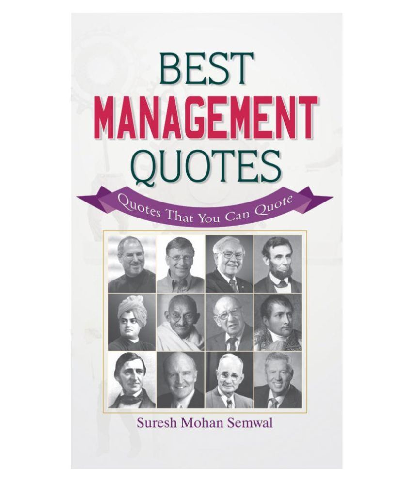     			Best Management Quotes Hardback English 1st Edition