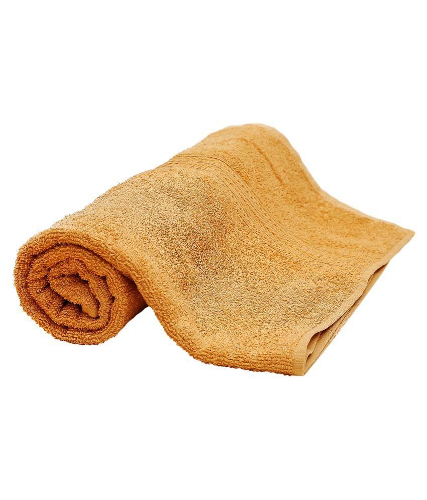     			Bombay Dyeing Single Terry Bath Towel Yellow