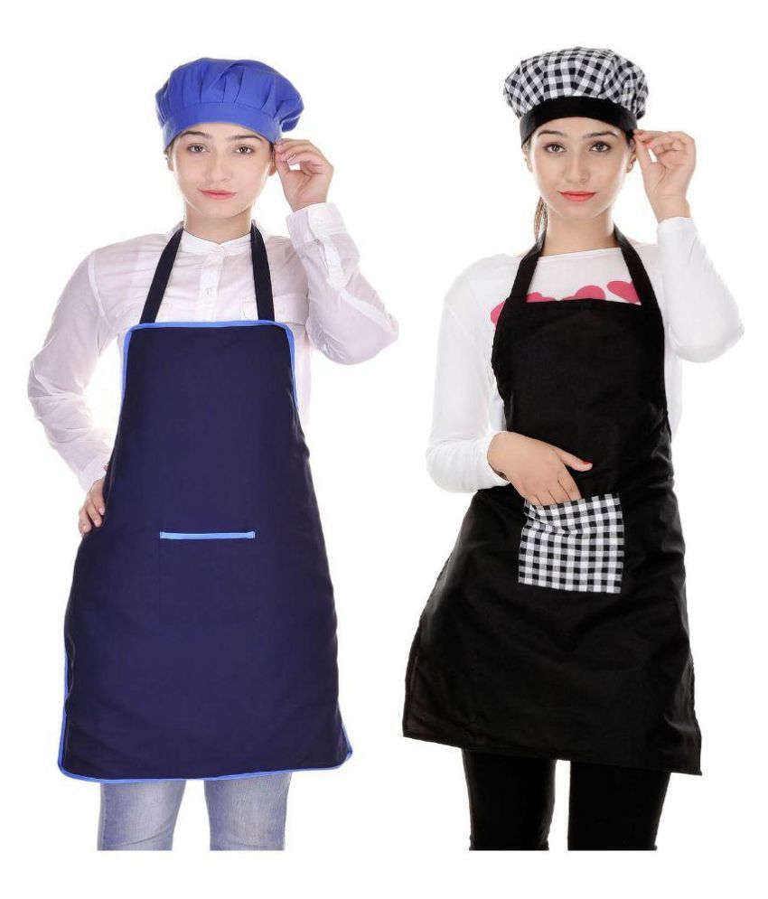     			Switchon - Multicolor Full Apron (Pack of 2)