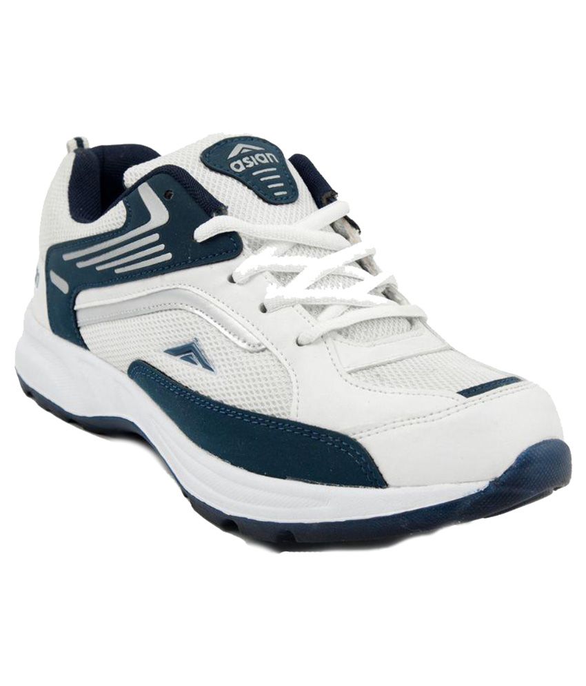 Buy Asian Shoes White Running Shoes on 