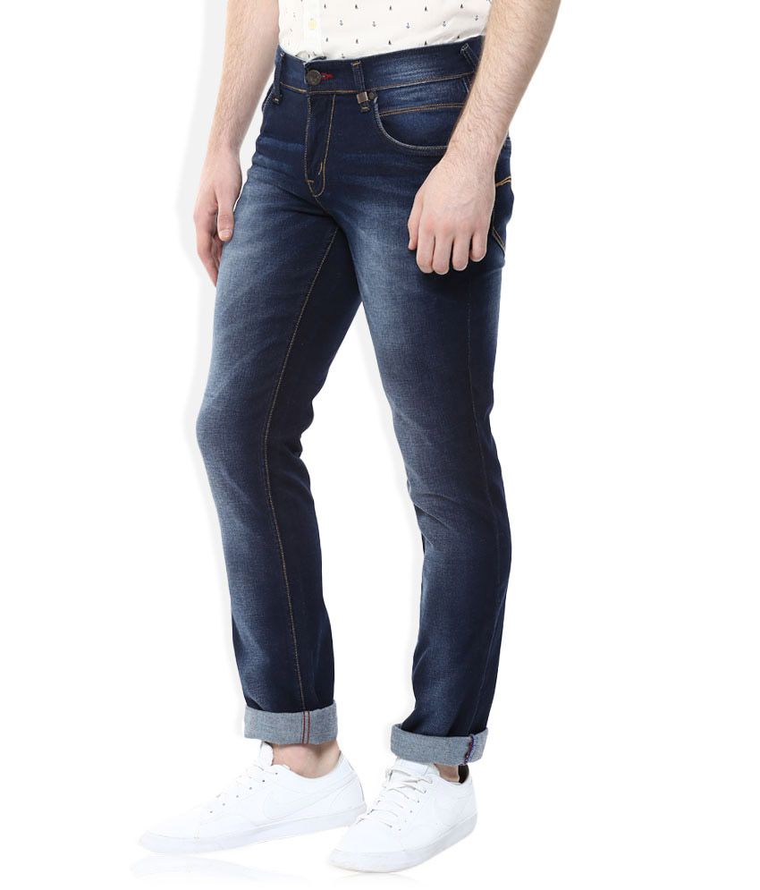 Lee Cooper Blue Straight Fit Jeans - Buy Lee Cooper Blue Straight Fit ...