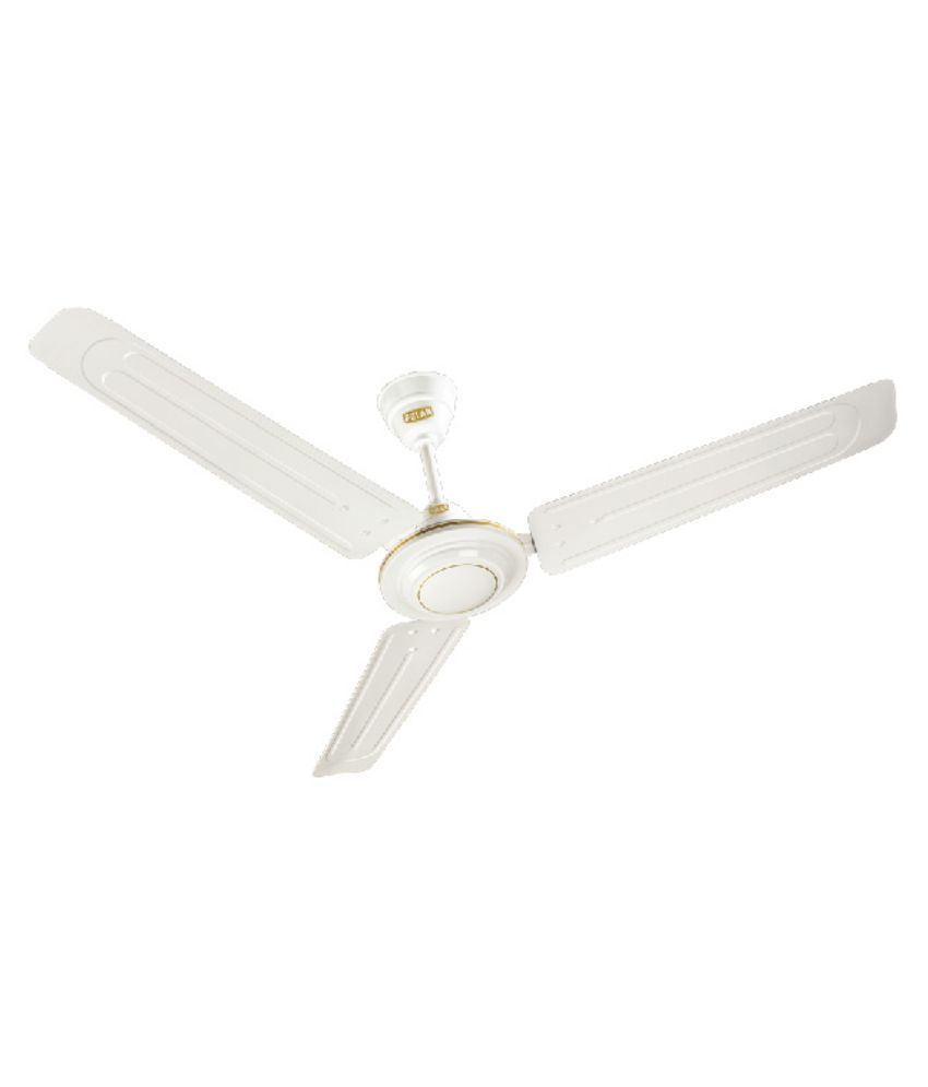 Polar 1200mm Zenith Ceiling Fan White Price In India Buy Polar
