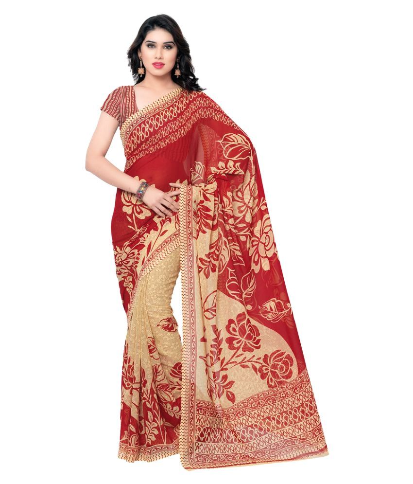 chiffon sarees online low price