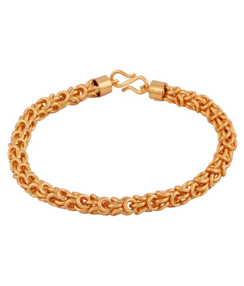     			The Jewelbox Golden Bracelet