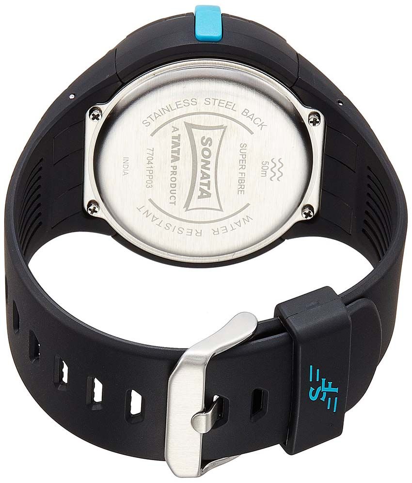 sonata 77033pp02 digital watch