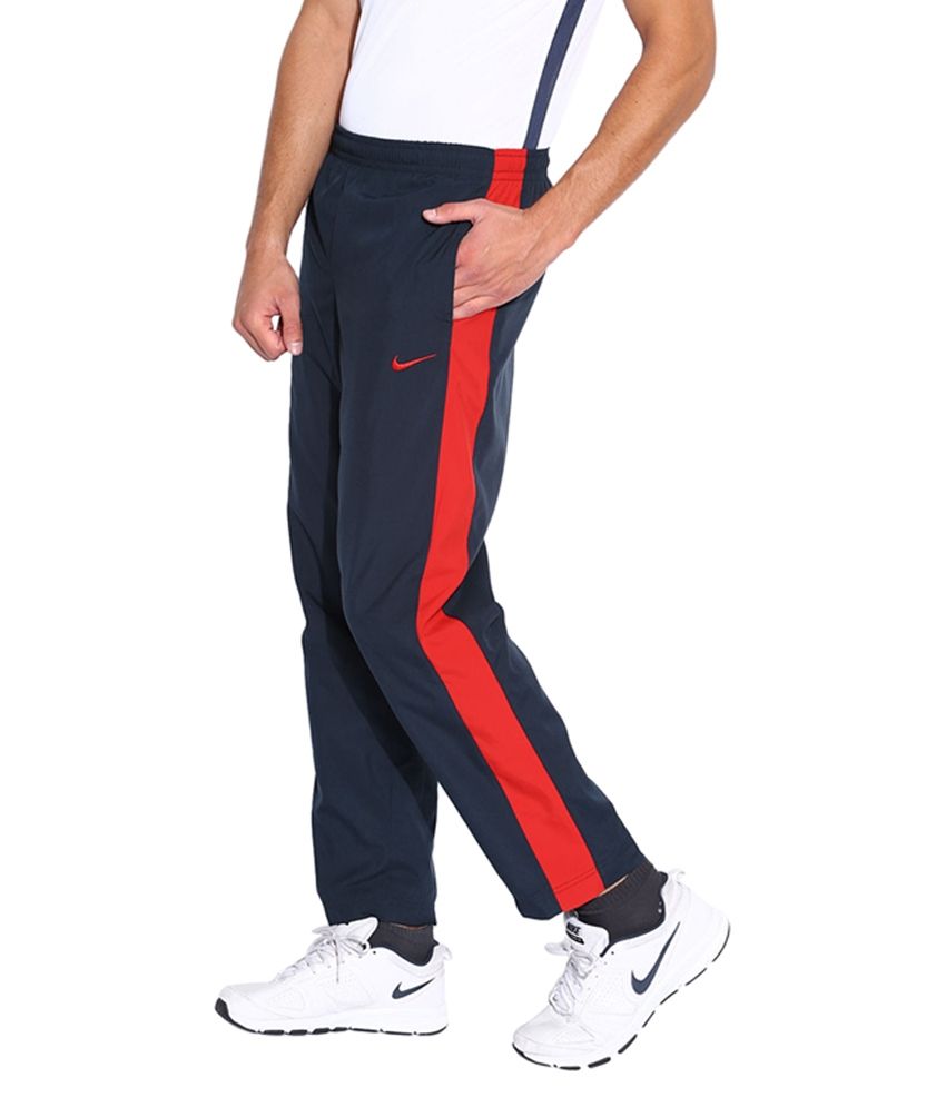 nike red track pants