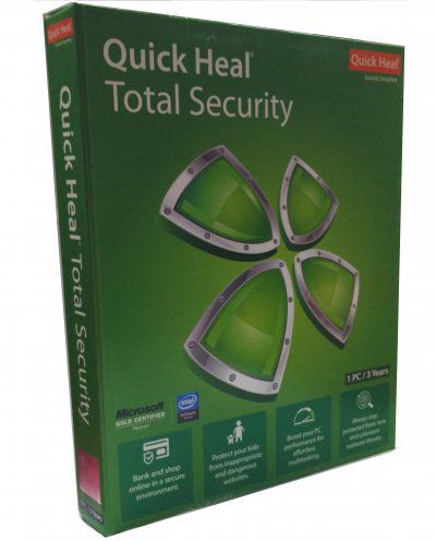     			Quick Heal Total Security Latest Version ( 1 / 3 ) DVD