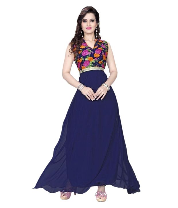 georgette gowns online india