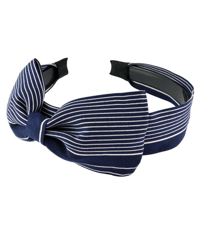 Sarah Blue Fabric Hairband: Buy Online at Low Price in India - Snapdeal