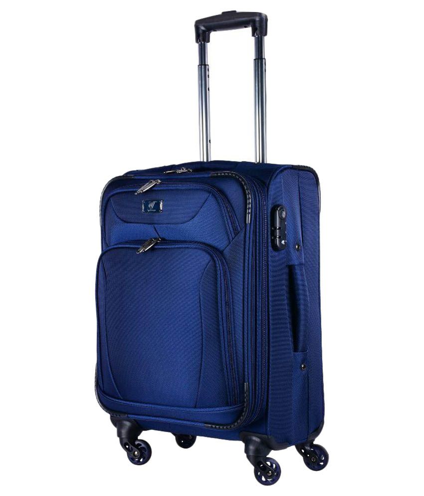 Verage Blue Luggage Trolley - Buy Verage Blue Luggage Trolley Online at ...